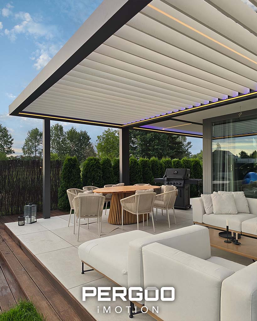 Pergola tarasowa